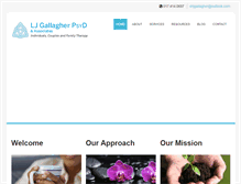 Tablet Screenshot of drljgallagher.com